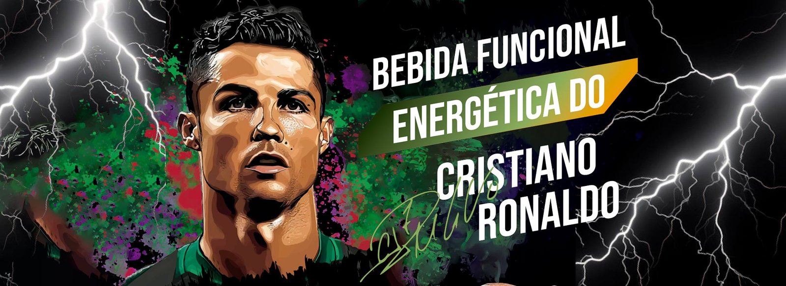 Hype Drink bebida funcional energética do Cristiano Ronaldo