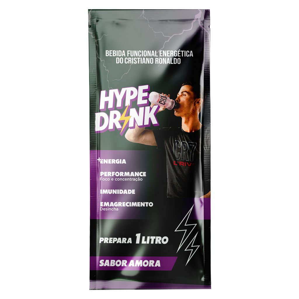 Hype Drink bebida funcional energética do Cristiano Ronaldo